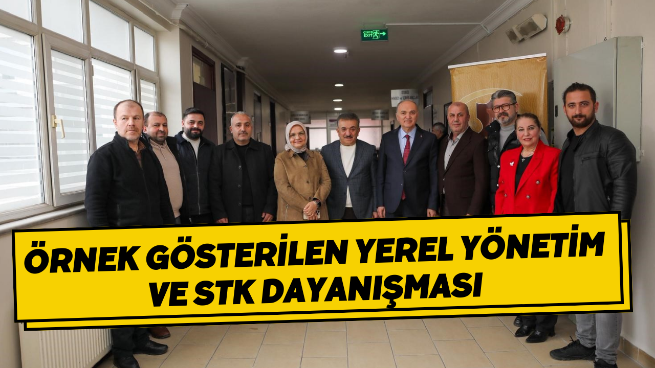 Örnek Gösterilen Yerel Yönetim Ve Stk Dayanışması