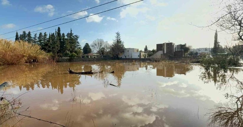 Bodrum’da selin tablosu gün ağarınca ortaya çıktı