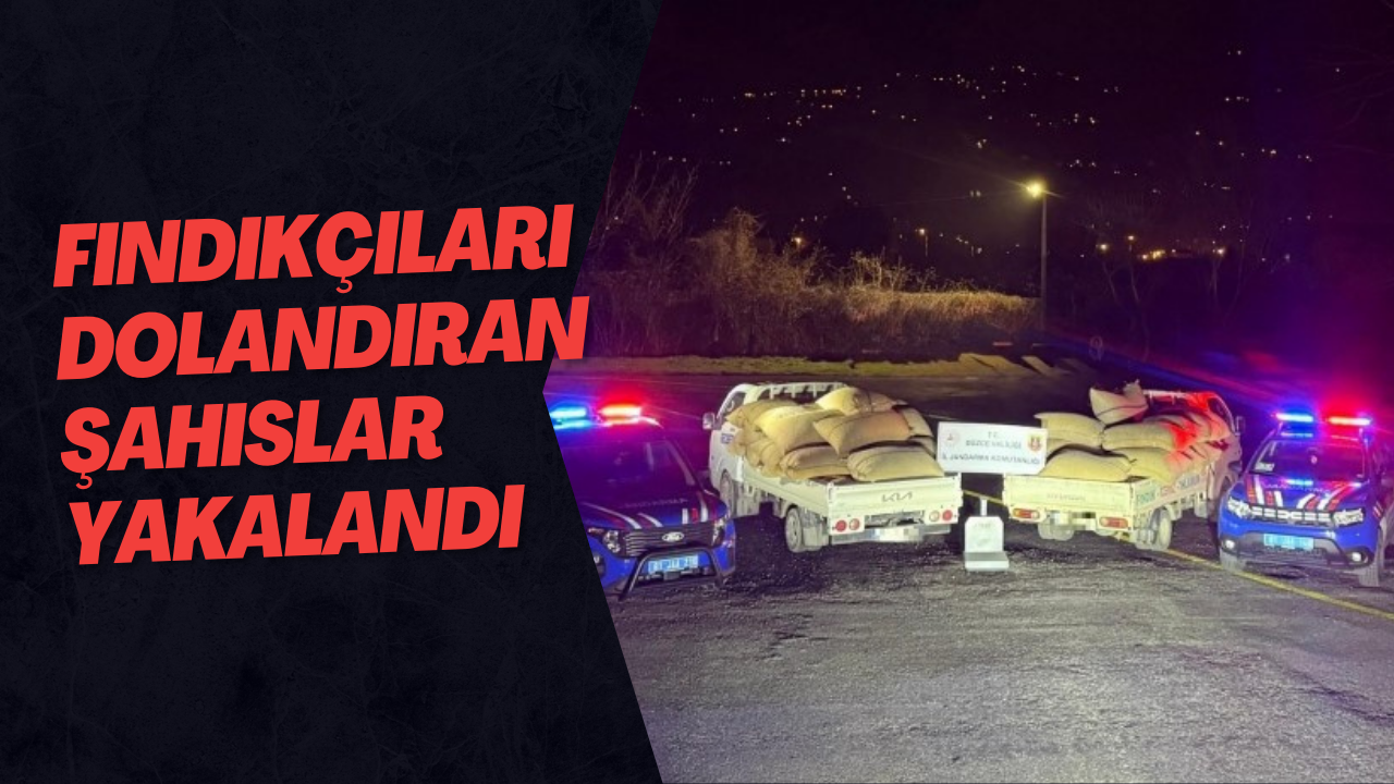Fındıkçıları Dolandıran Şahıslar Yakalandı