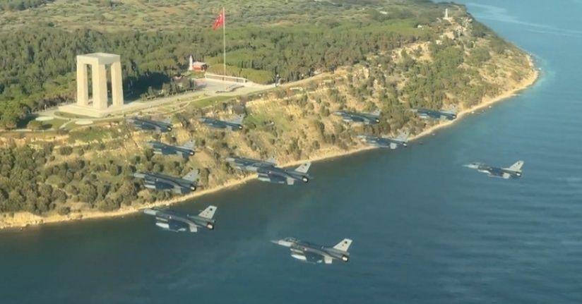 MSB’den elektronik harp destekli ‘çok uçaklı taarruz’ eğitimi