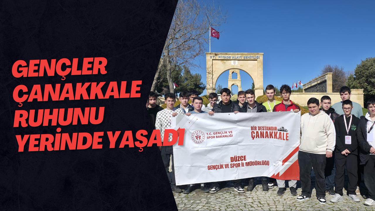 Gençler Çanakkale Ruhunu Yerinde Yaşadı