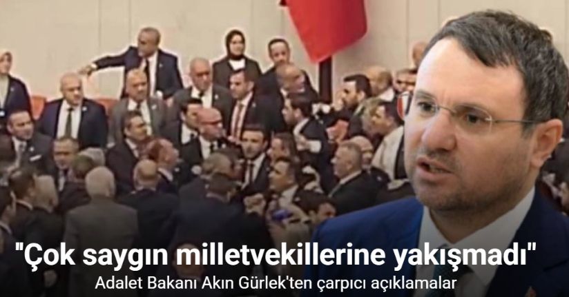 Bakan Gürlek: 