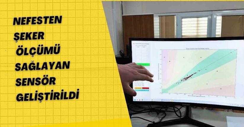 Nefesten şeker ölçümü sağlayan sensör geliştirildi