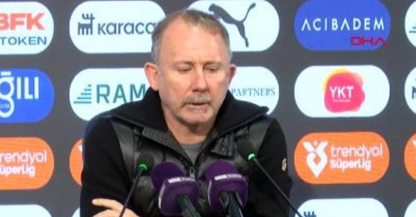 Sergen Yalçın: Beşiktaş taraftarı bugün kalecisine sahip çıktı