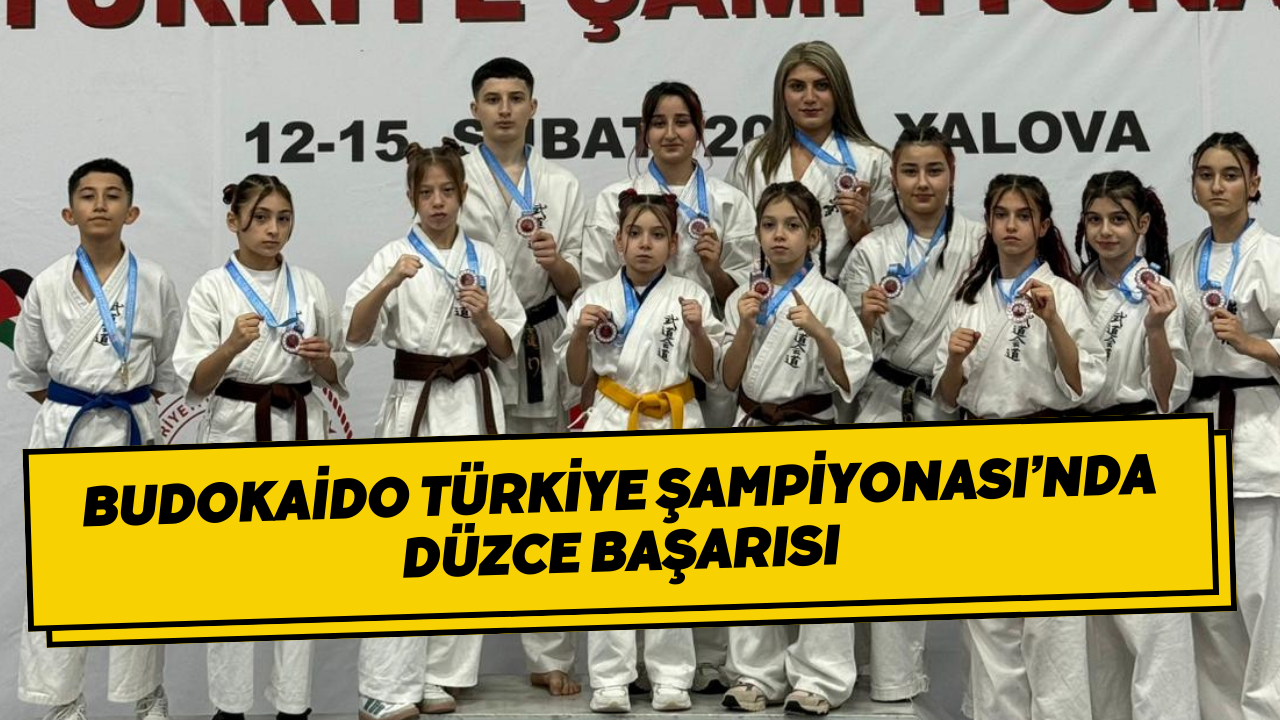 Budokaido Türkiye Şampiyonası’nda Düzce Başarısı