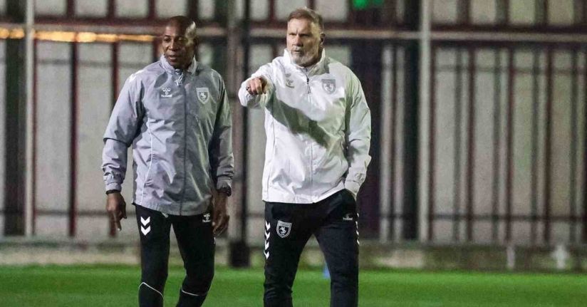 Thorsten Fink, Samsunspor’un başında ilk antrenmanına çıktı