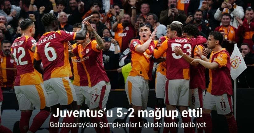 Galatasaray'dan Şampiyonlar Ligi'nde tarihi galibiyet
