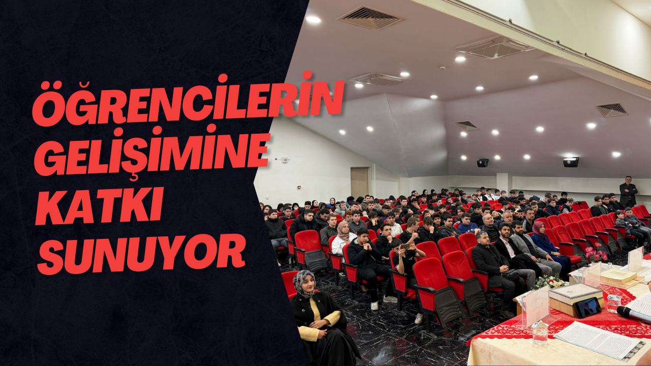 Öğrencilerin Gelişimine Katkı Sunuyor