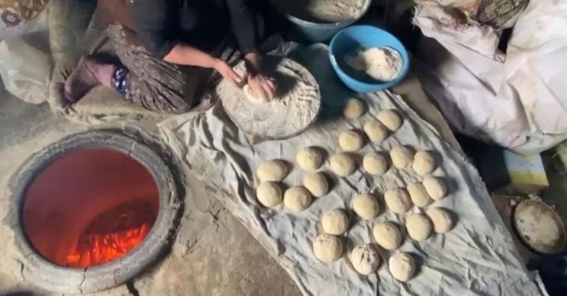 Ağrı’da tandırlar Ramazan için yakıldı