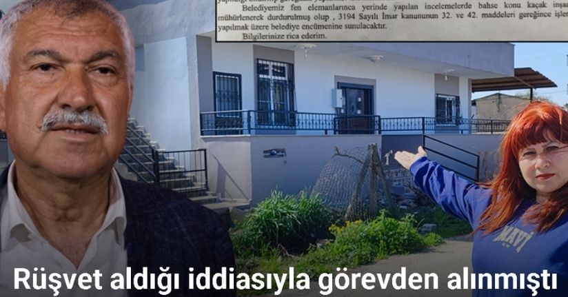 Zeydan Karalar’ın teyzesinin vekalet verdiği şahıs kaçak ev yaptırdı