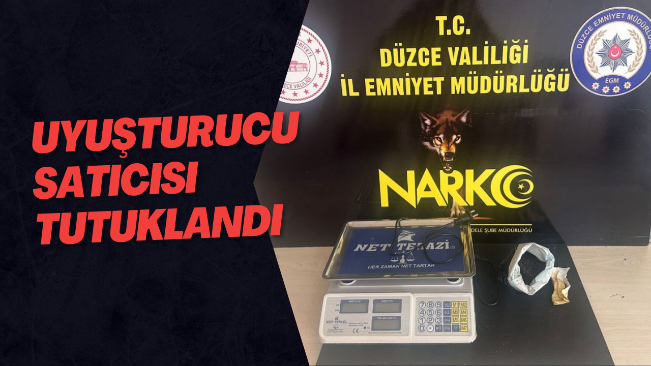 Uyuşturucu Satıcısı Tutuklandı