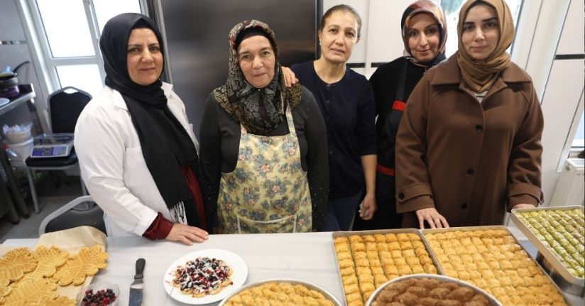 Gaziantep'te 'Halk Baklavası' ile kadınlara istihdam sağlanıyor