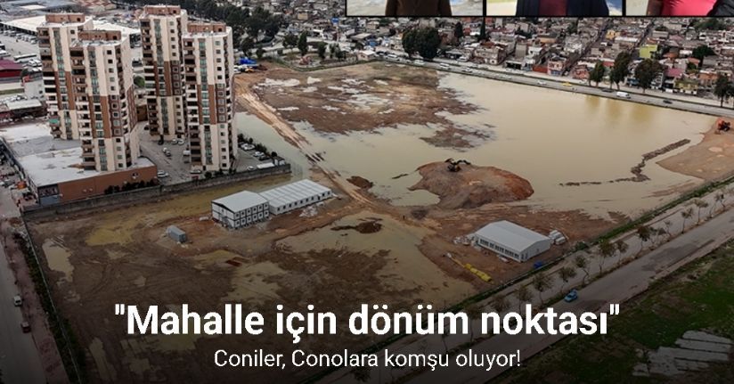 Coniler, Conolara komşu oluyor