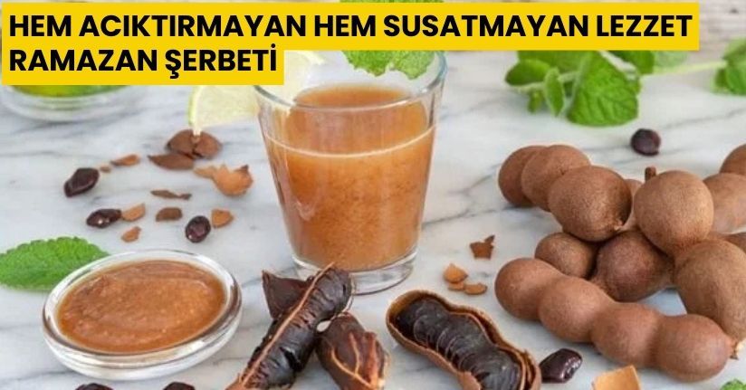 Hem acıktırmayan hem susatmayan lezzet: Ramazan şerbeti