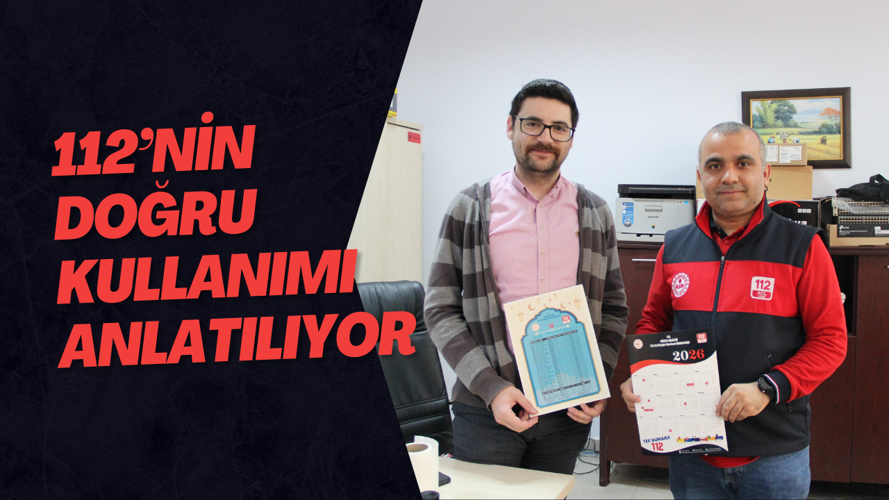 112’nin Doğru Kullanımı Anlatılıyor