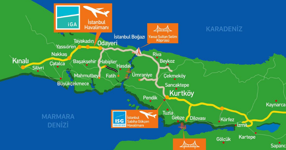 Kuzey Çevre Demiryolu Projesi için 6,75 milyar dolarlık finansman anlaşması