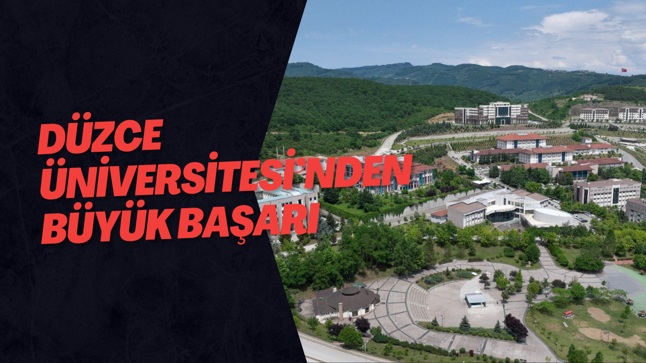 Düzce Üniversitesi’nden SCImago 2025 Sıralamalarında Genç Devlet Üniversiteleri Arasında Üstün Başarı