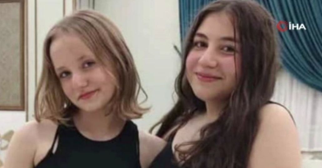 Samsun’da 13 yaşındaki 2 kız çocuğunun öldüğü kazanın görüntüleri ortaya çıktı