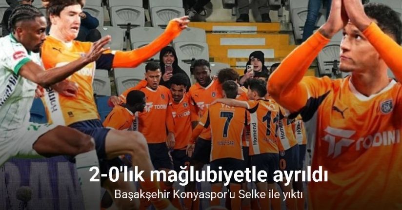 RAMS Başakşehir: 2 - Konyaspor: 0 