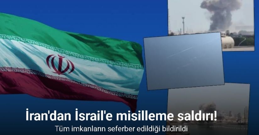 İran, İsrail'e misilleme saldırı başlattı