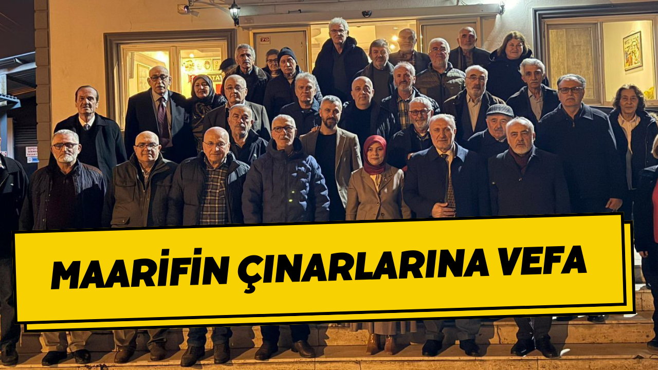 Maarifin Çınarlarına Vefa