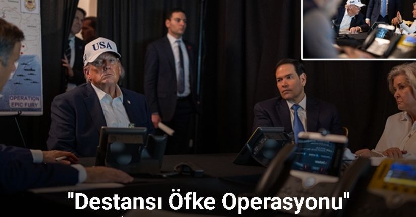 Beyaz Saray, Trump’ın İran saldırılarını izlediği anlara dair fotoğrafları paylaştı