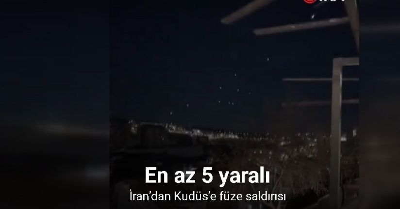 İran’dan Kudüs’e füze saldırısı: En az 5 yaralıİran’dan Kudüs’e füze saldırısı: En az 5 yaralı