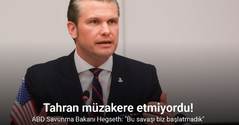 ABD Savunma Bakanı Hegseth: 
