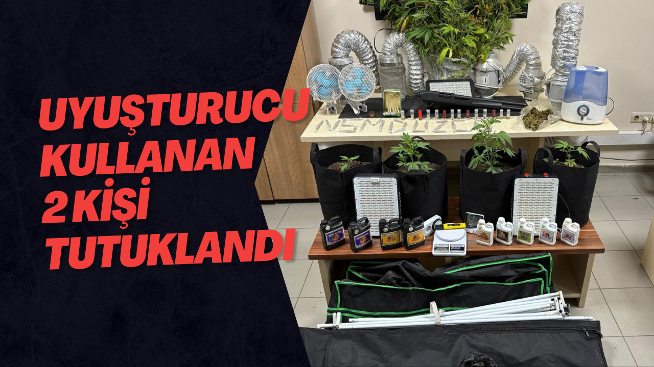 Uyuşturucu Kullanan 2 Kişi Tutuklandı
