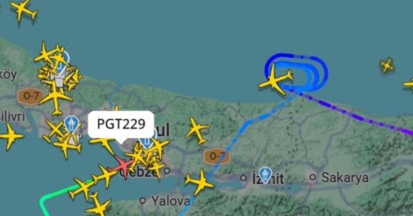 Sis hava ulaşımını olumsuz etkiledi