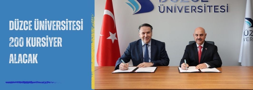 Düzce Üniversitesi 200 Kursiyer Alacak