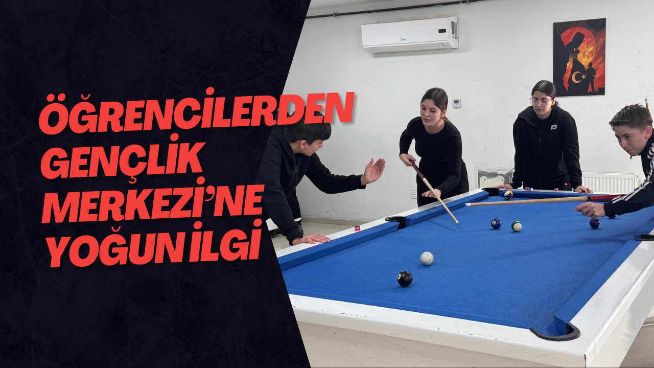 Öğrencilerden Bahçeşehir Gençlik Merkezi’ne Yoğun İlgi