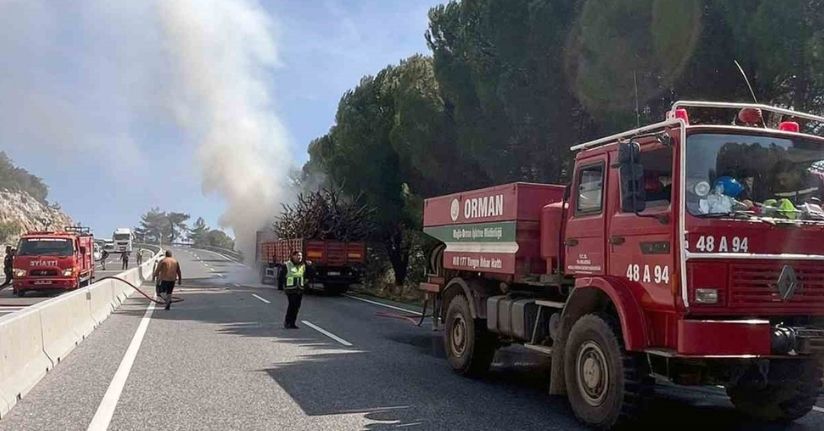 ‘Yangın önlemi için temizlik yapılıyor’ haberinden bir saat sonra yangın çıktı