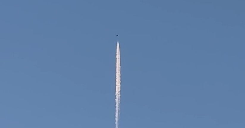 Savaş uçaklarından sınırda devriye uçuşu