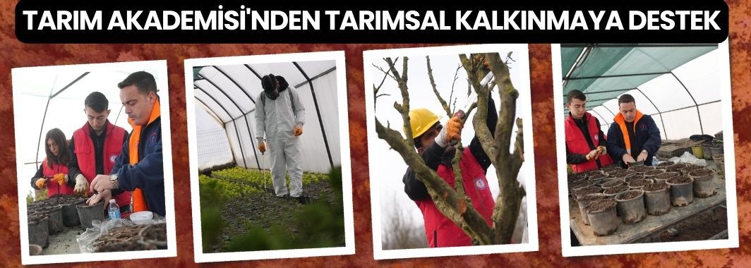 Tarım Akademisi’nde Eğitimler Devam Ediyor