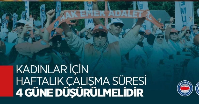 Eğitim-Bir-Sen: Kadınlar için haftalık çalışma süresi 4 güne düşürülmelidir