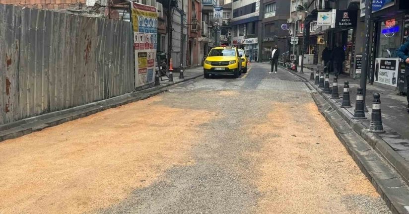 Zonguldak’ta yapılan yol yeniden bozuldu, vatandaşlar tepki gösetrdi