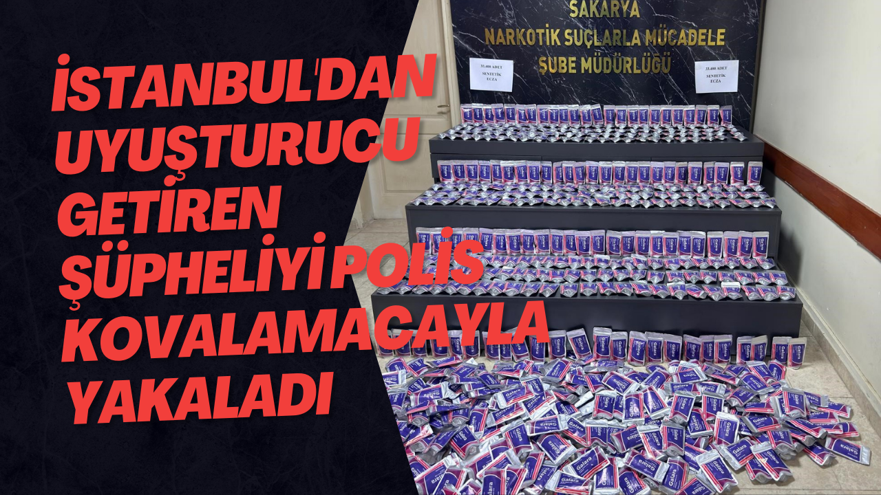 İstanbul'dan Uyuşturucu Getiren Şüpheliyi Polis Kovalamacayla Yakaladı