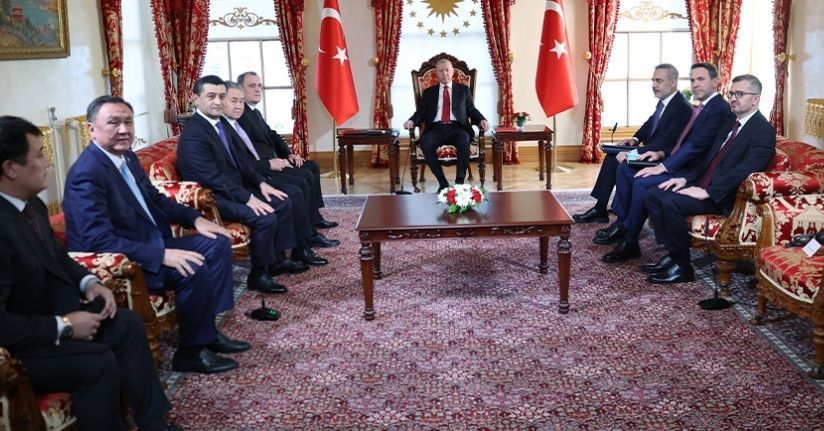 Cumhurbaşkanı Erdoğan, Türk Devletleri Teşkilatı heyetini kabul etti