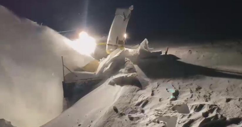 Metrelerce kalınlıktaki karla mücadele