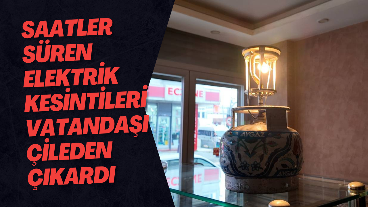 Saatler Süren Elektrik Kesintileri Vatandaşı Çileden Çıkardı