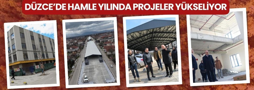 Başkan Özlü’den Projelere Yakın Markaj