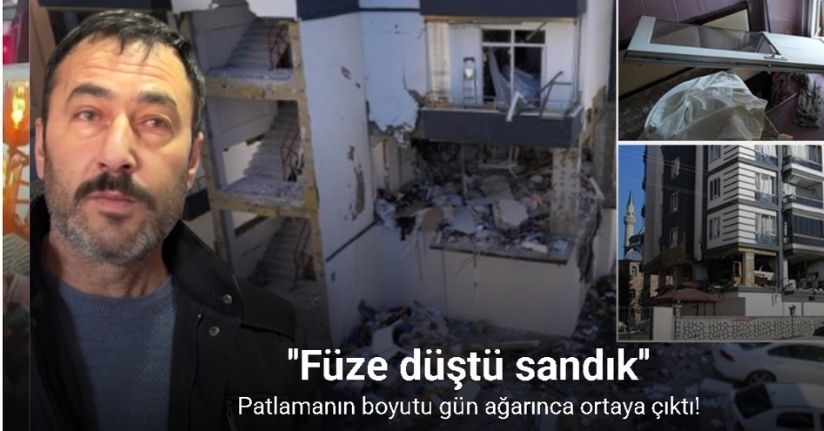Niğde’deki patlamanın boyutu gün ağarınca ortaya çıktı