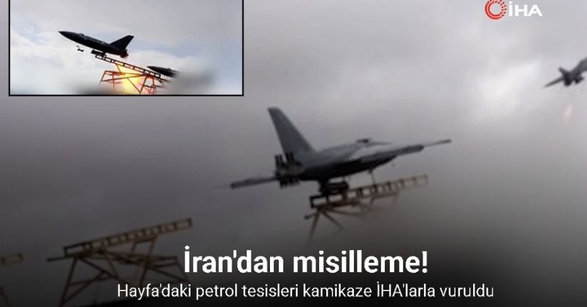 İran Ordusu, Hayfa’daki petrol ve gaz rafinerisi ile yakıt depolarını hedef aldı