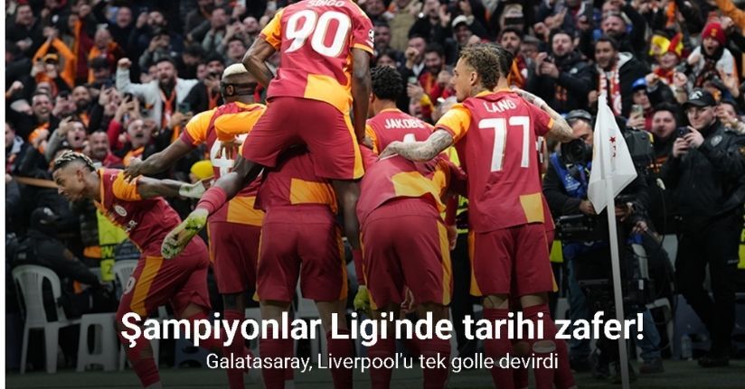Galatasaray, Liverpool'u tek golle devirdi!