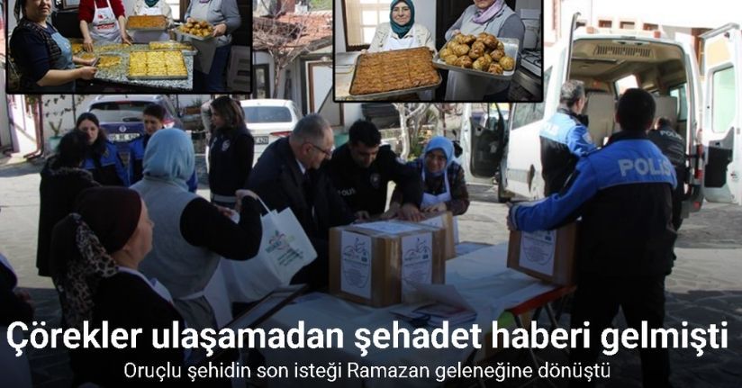 Oruçlu şehidin son isteği Amasya çöreği, 10 yıl sonra yeniden Mardin’deki silah arkadaşlarına gönderildi