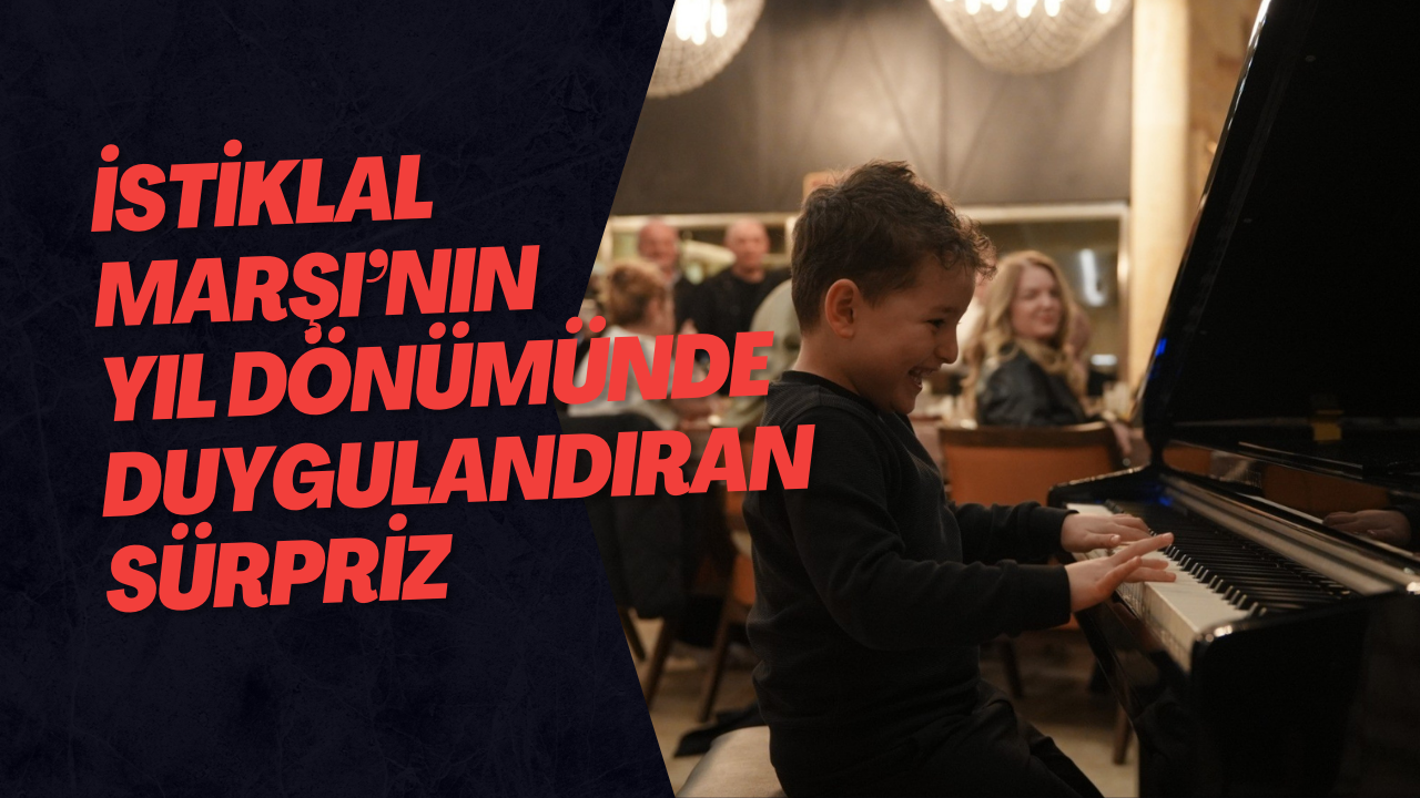 İstiklal Marşı’nın Yıl Dönümünde Duygulandıran Sürpriz