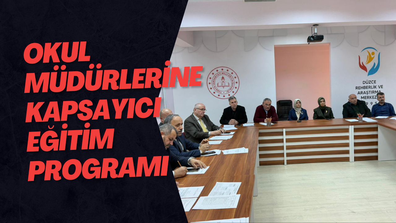 Okul Müdürlerine Kapsayıcı Eğitim Programı