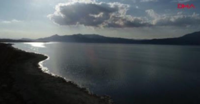 Burdur Gölü'nde su seviyesi 16 santim yükseldi
