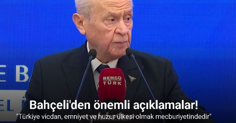 MHP Lideri Bahçeli: 